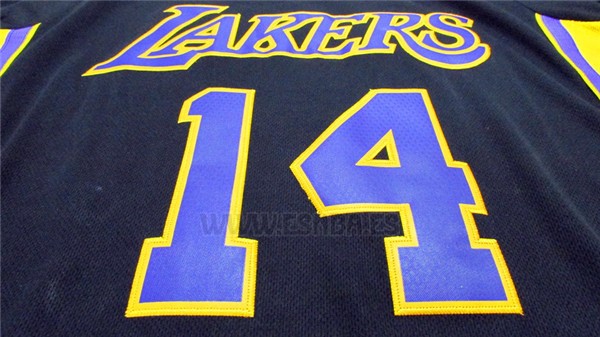 Camiseta Manga Corta Los Angeles Lakers Brandon Ingram #14 Negro